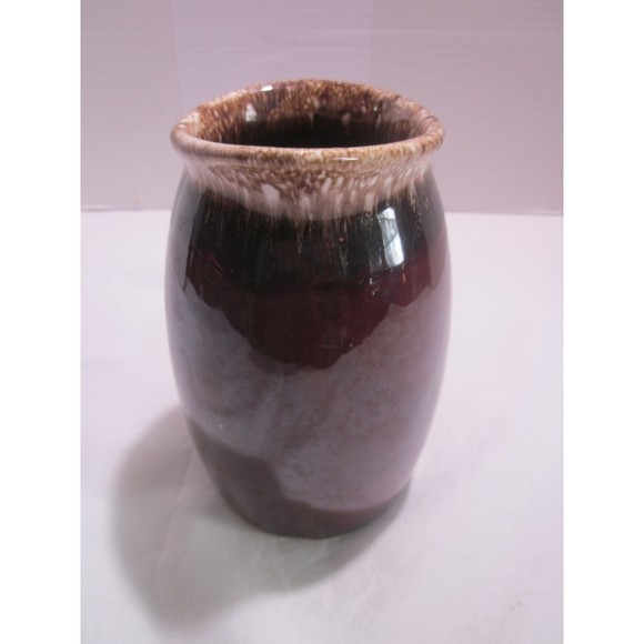 Vintage Hull Pottery Brown Drip Small Pitcher Creamer/Syrup Oven Proof USA - Picture 2 of 5